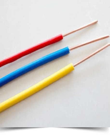 Single Core Copper Conductor PVC Insulated Electric Wiring Cable 450/750V